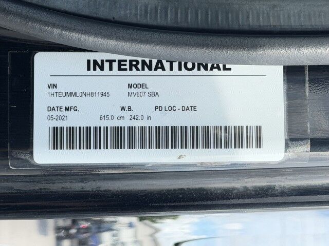 2022 International MV607 Extended Cab Jerr-Dan 22' Rollback Sharkbed Car Carrier Wrecker Truck Miami FL