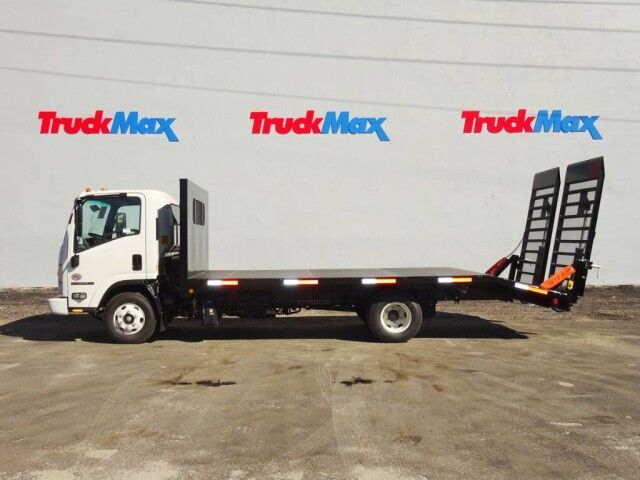 2022 Isuzu NPR-HD Steel Dove Tail Flatbed. Gas or Diesel! Miami FL