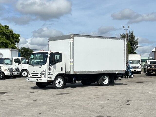2022 Isuzu NPR-XD 16&apos; Dry Box Truck with 2,000 LB Lift Gate Miami FL