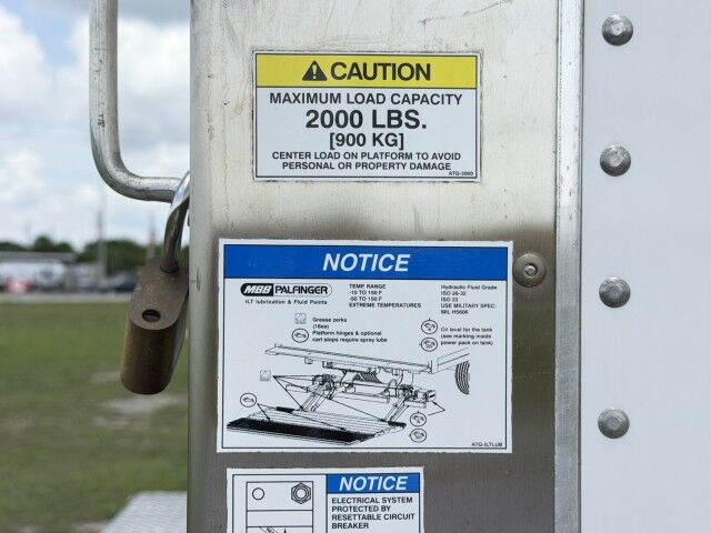 2022 Isuzu NPR-XD 16' Refrigerated Truck with 2,000 lbs. Lift Gate Homestead FL