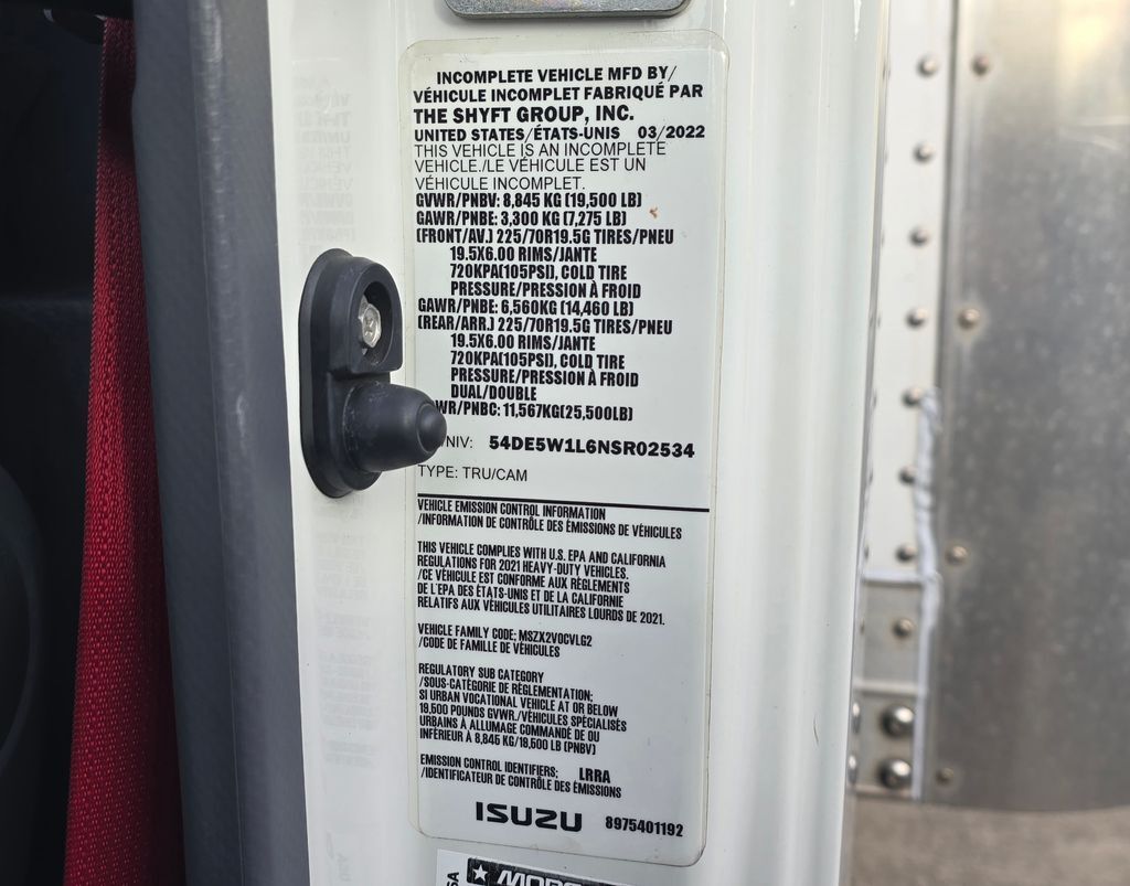 2022 Isuzu NRR Concord NC