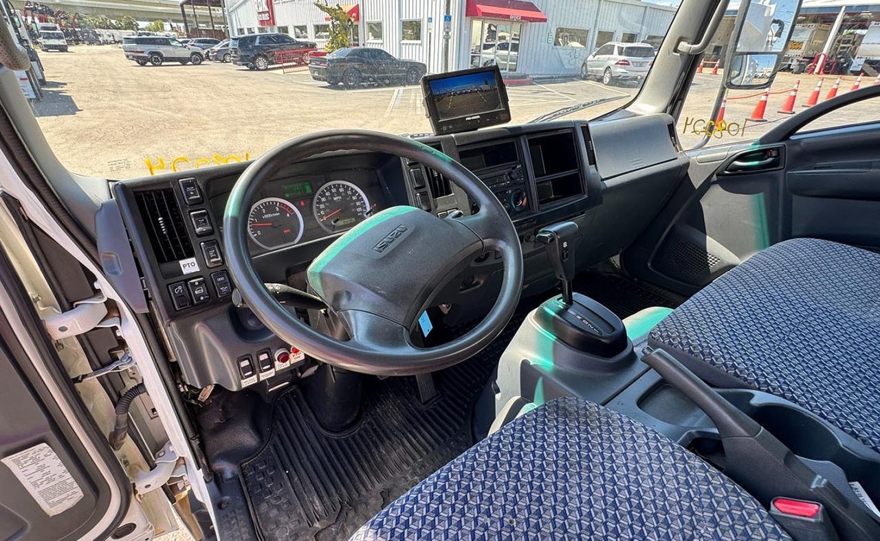 2022 Isuzu NRR 8 yard Pac-Mac Rear Loader Garbage Truck Tampa FL