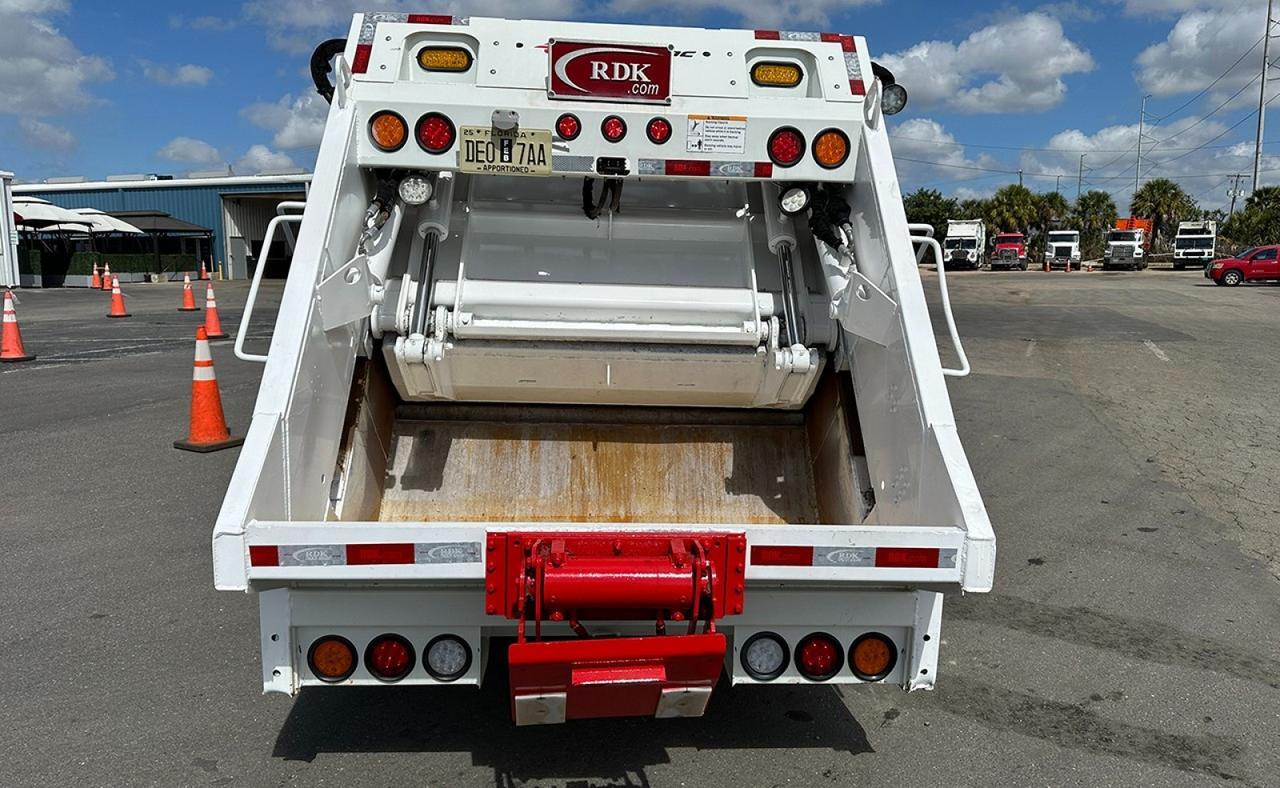 2022 Isuzu NRR 8 yd Pac-Mac Rear Loader Garbage Truck Tampa FL