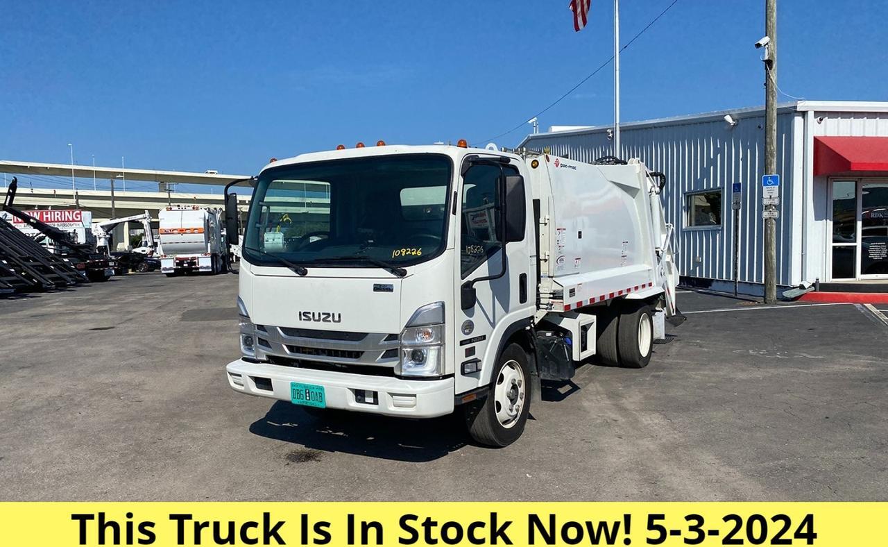 2022 Isuzu NRR 8 yd PacMac Rear Loader Garbage Truck Tampa FL