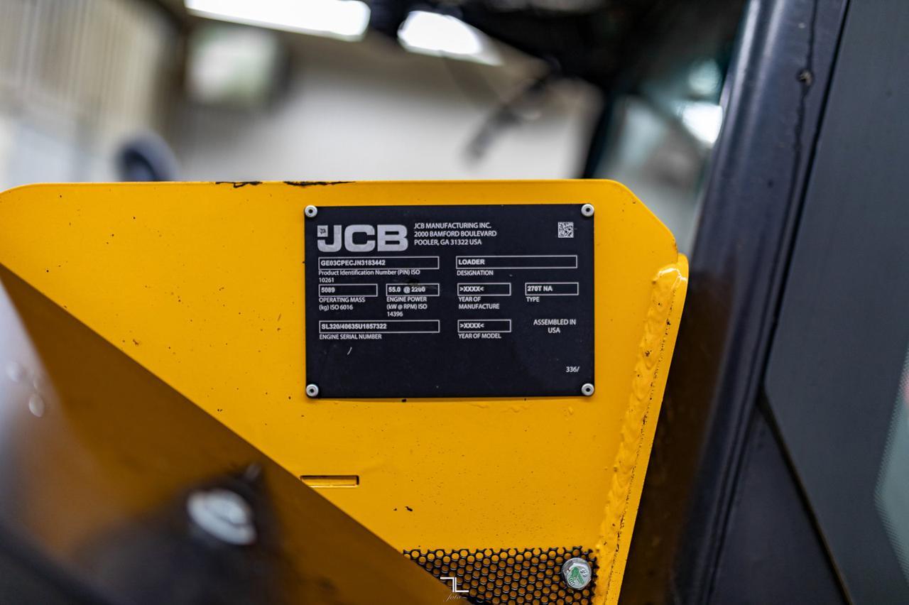 2022 JCB 270 T Track Skid Steer Loader Diesel Red Deer AB