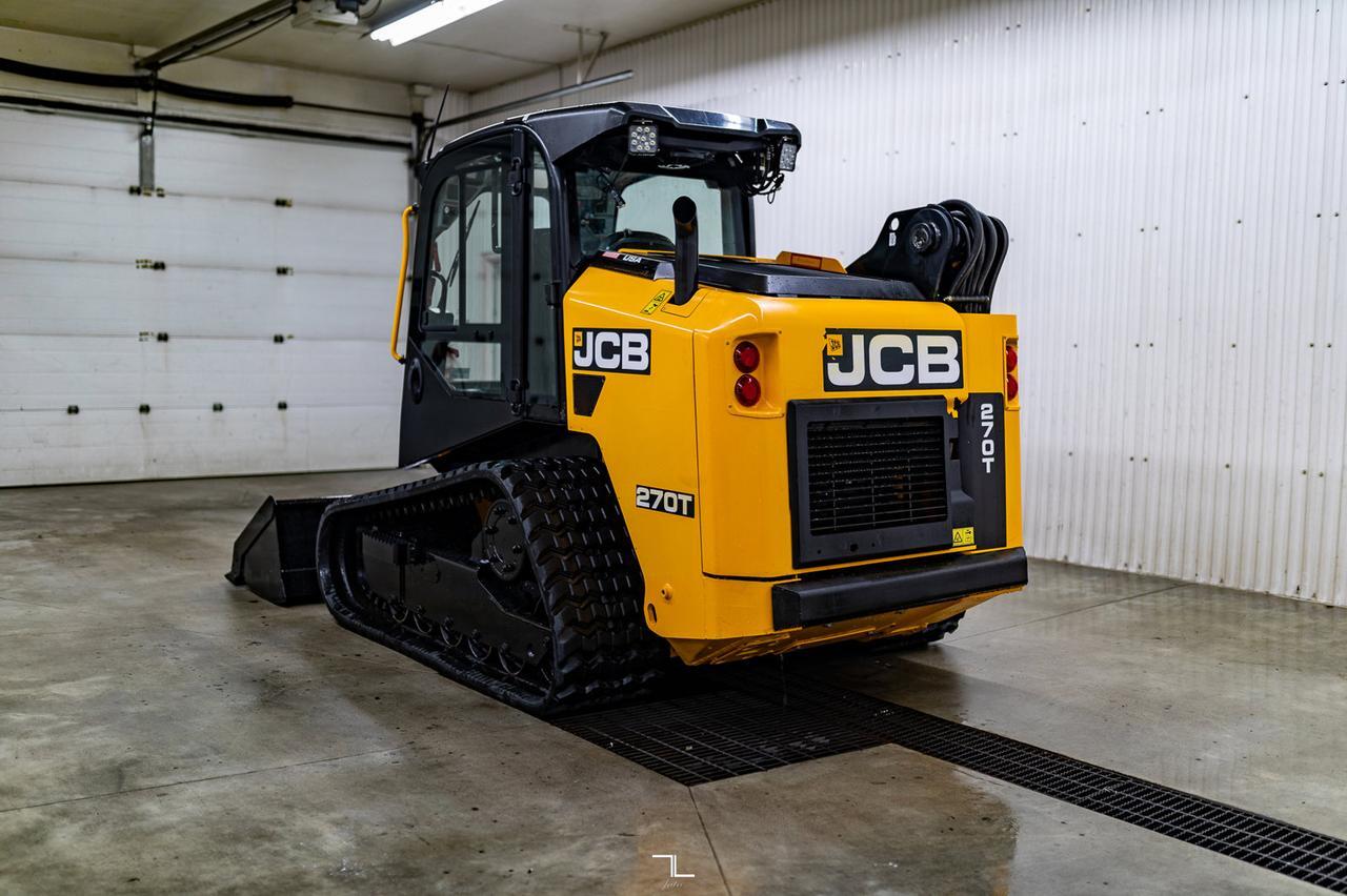 2022 JCB 270 T Track Skid Steer Loader Diesel Red Deer AB