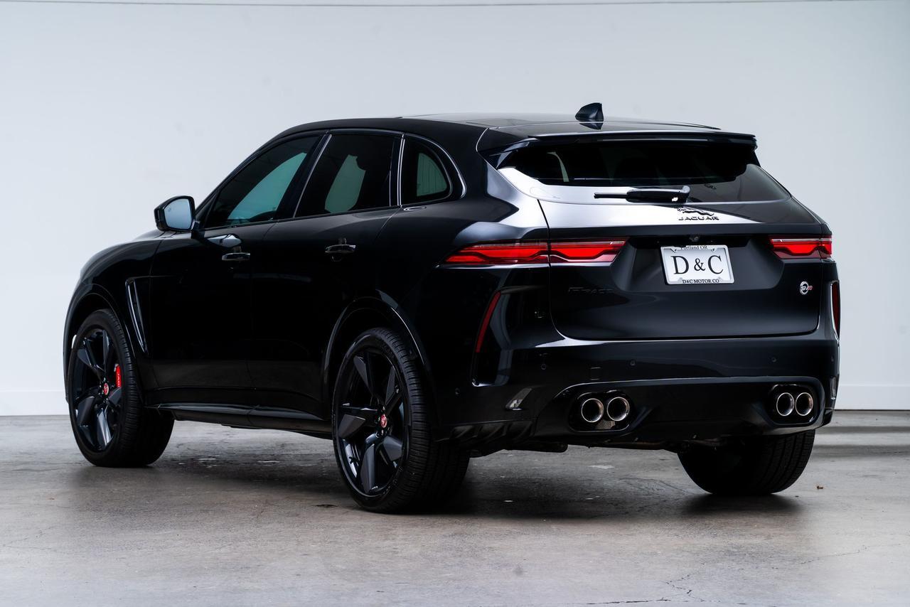 2022 Jaguar F-PACE SVR 1 Owner / Black Exterior Styling Package / Meridia Portland OR