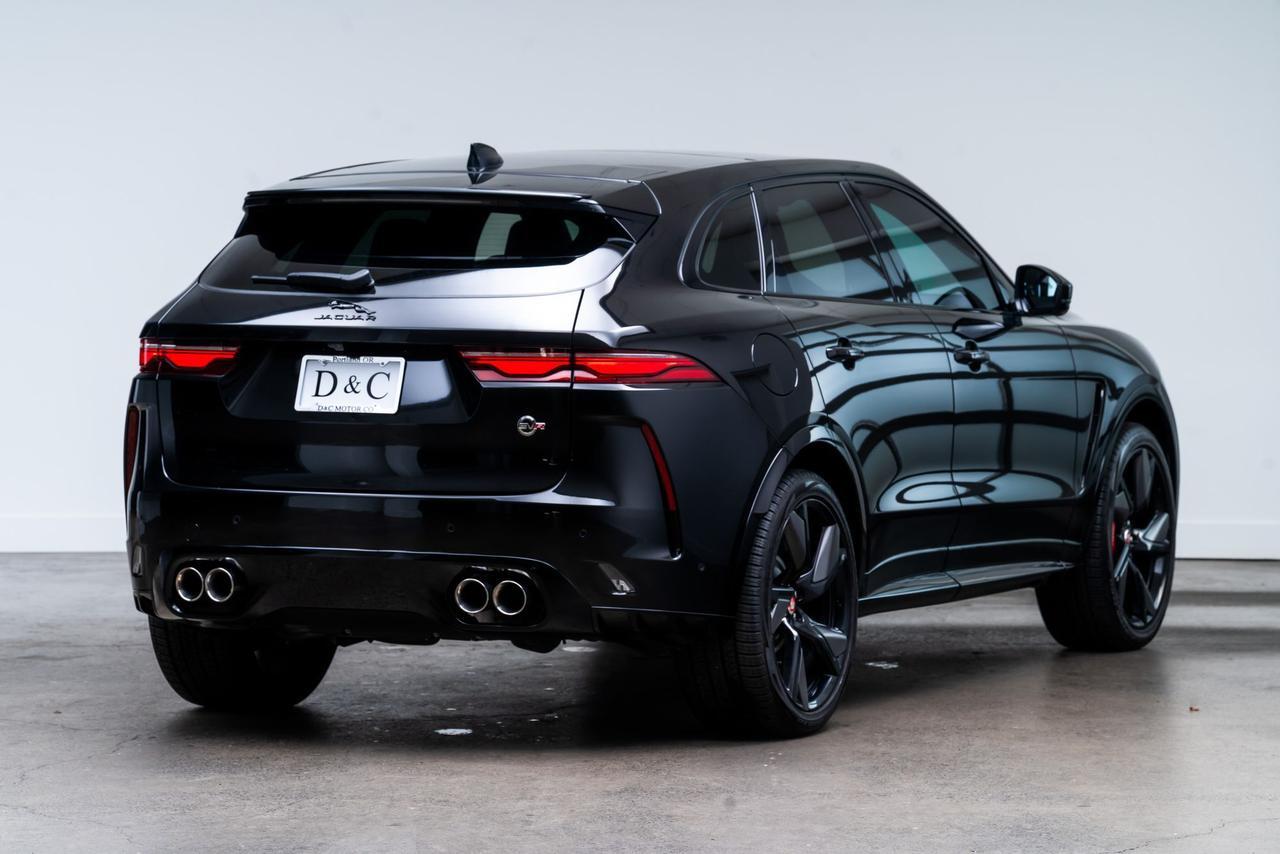 2022 Jaguar F-PACE SVR 1 Owner / Black Exterior Styling Package / Meridia Portland OR