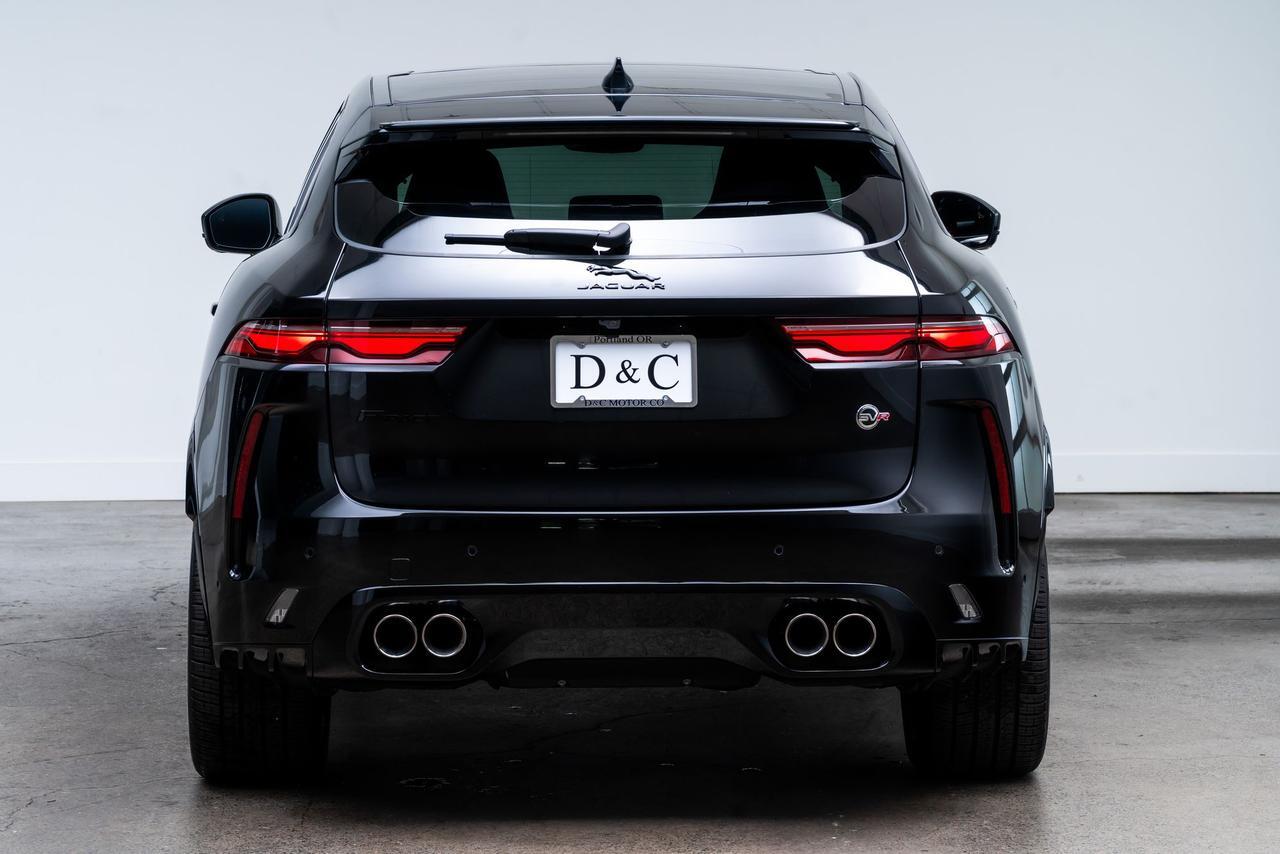 2022 Jaguar F-PACE SVR 1 Owner / Black Exterior Styling Package / Meridia Portland OR