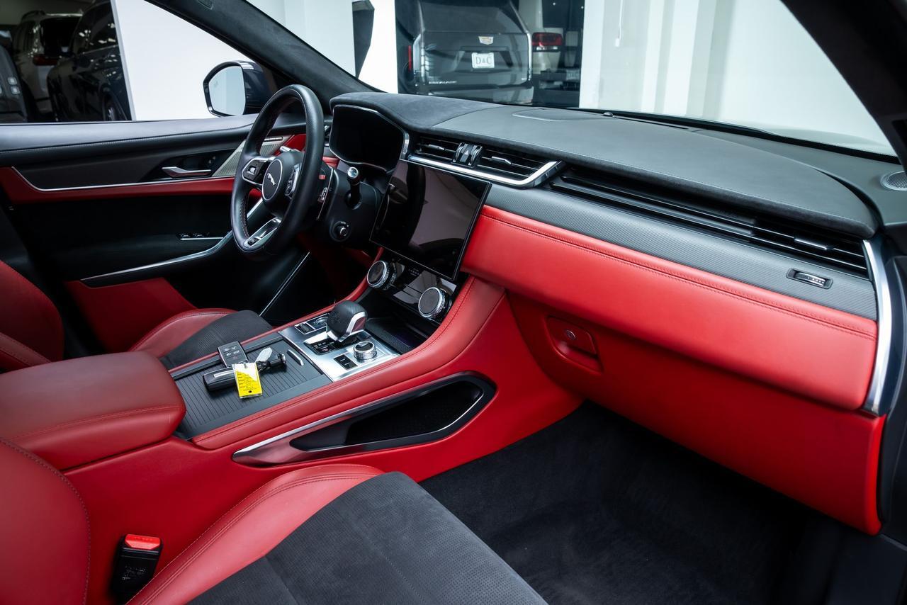 2022 Jaguar F-PACE SVR 1 Owner / Black Exterior Styling Package / Meridia Portland OR