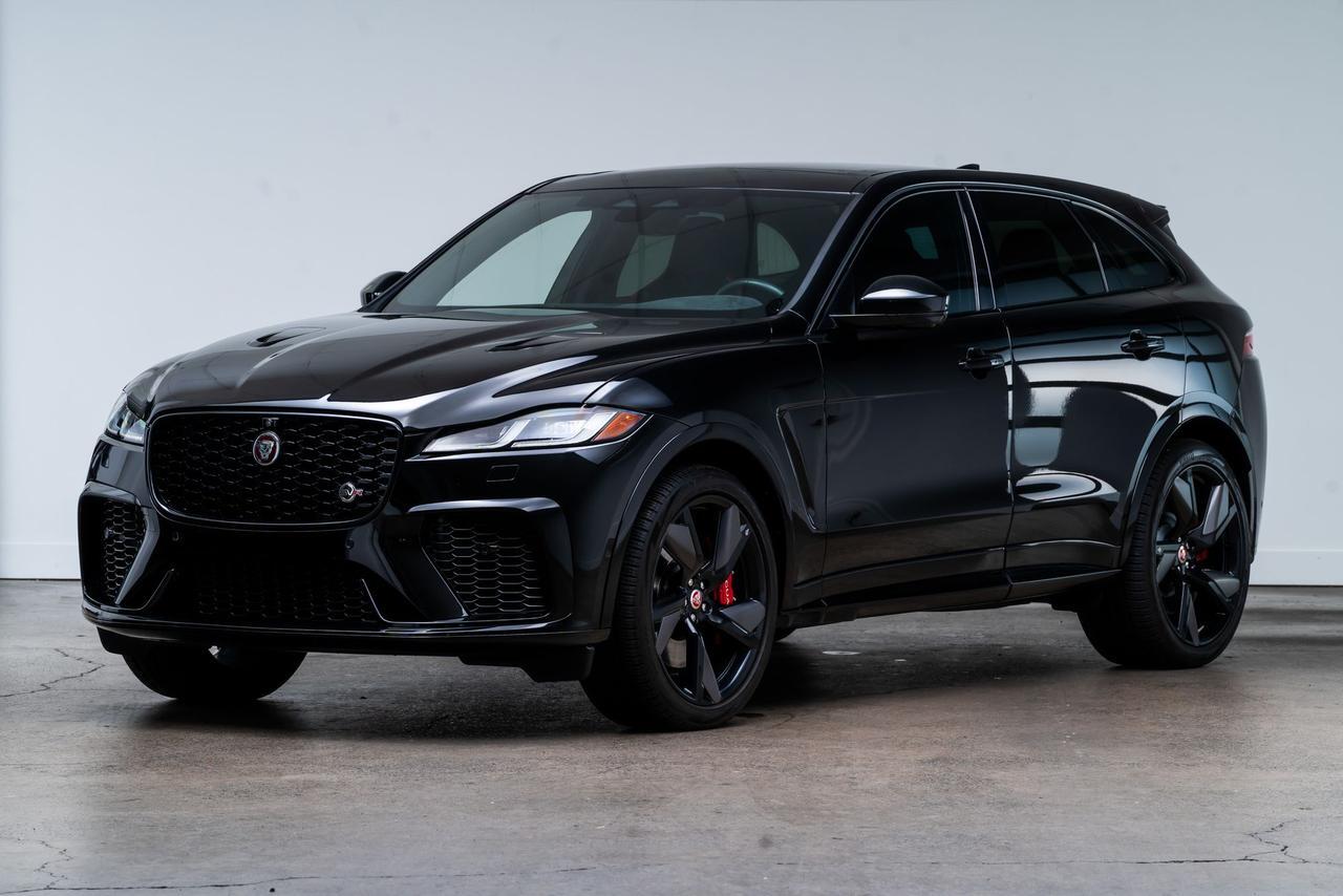 2022 Jaguar F-PACE SVR 1 Owner / Black Exterior Styling Package / Meridia Portland OR