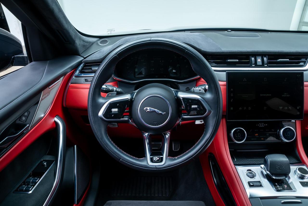 2022 Jaguar F-PACE SVR 1 Owner / Black Exterior Styling Package / Meridia Portland OR