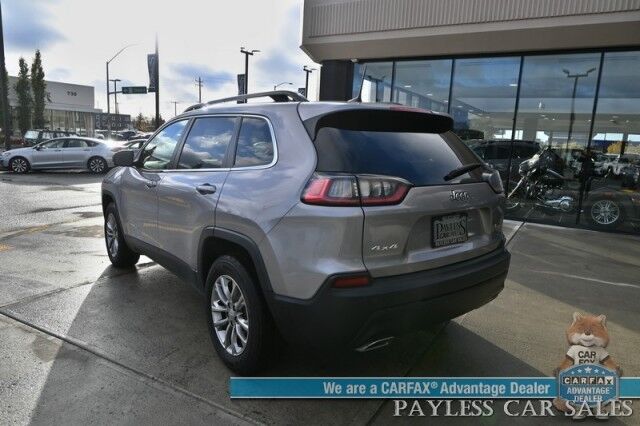 2022 Jeep Cherokee Latitude Lux / 4X4 / Auto Start / Power & Heated Leather Seats / Heated Steering Wheel / Lane Departure & Blind Spot Alert / Apple CarPlay & Android Auto / Back Up Camera / Keyless Entry & Start / 27 MPG / 1-Owner Anchorage AK