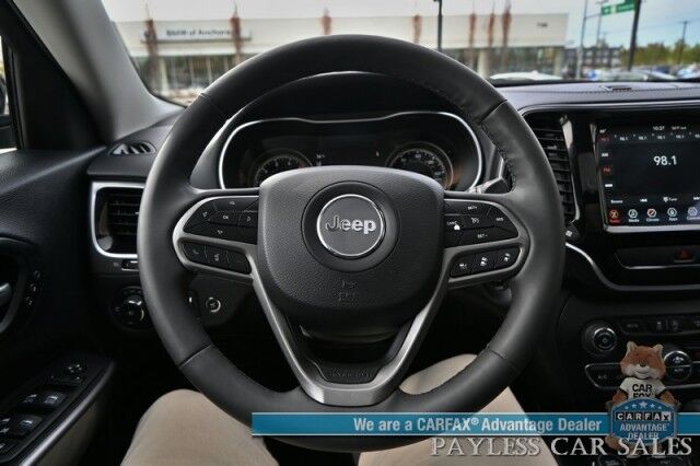 2022 Jeep Cherokee Limited / 4X4 / Auto Start / Power & Heated Leather Seats / Heated Steering Wheel / Sunroof / Adaptive Cruise Control / Lane Departure & Blind Spot Alert / Apple CarPlay & Android Auto / Back Up Camera / Power Liftgate Anchorage AK