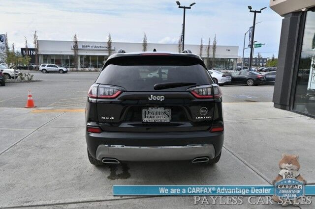 2022 Jeep Cherokee Limited / 4X4 / Auto Start / Power & Heated Leather Seats / Heated Steering Wheel / Sunroof / Adaptive Cruise Control / Lane Departure & Blind Spot Alert / Apple CarPlay & Android Auto / Back Up Camera / Power Liftgate Anchorage AK