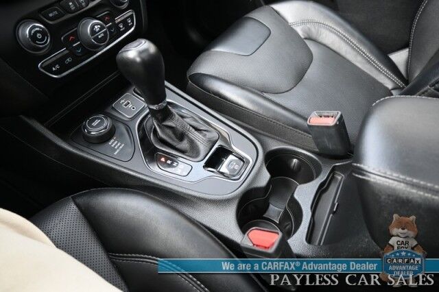 2022 Jeep Cherokee Limited / 4X4 / Auto Start / Power & Heated Leather Seats / Heated Steering Wheel / Sunroof / Adaptive Cruise Control / Lane Departure & Blind Spot Alert / Apple CarPlay & Android Auto / Back Up Camera / Power Liftgate Anchorage AK