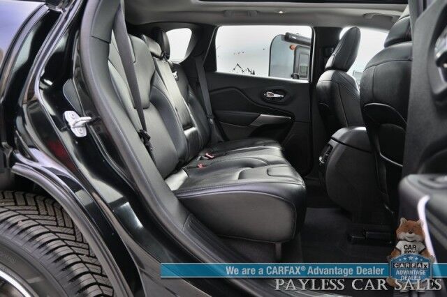 2022 Jeep Cherokee Limited / 4X4 / Auto Start / Power & Heated Leather Seats / Heated Steering Wheel / Sunroof / Adaptive Cruise Control / Lane Departure & Blind Spot Alert / Apple CarPlay & Android Auto / Back Up Camera / Power Liftgate Anchorage AK