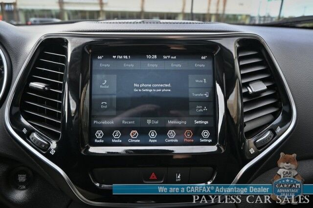 2022 Jeep Cherokee Limited / 4X4 / Auto Start / Power & Heated Leather Seats / Heated Steering Wheel / Sunroof / Adaptive Cruise Control / Lane Departure & Blind Spot Alert / Apple CarPlay & Android Auto / Back Up Camera / Power Liftgate Anchorage AK