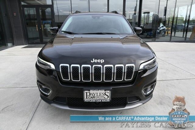 2022 Jeep Cherokee Limited / 4X4 / Auto Start / Power & Heated Leather Seats / Heated Steering Wheel / Sunroof / Adaptive Cruise Control / Lane Departure & Blind Spot Alert / Apple CarPlay & Android Auto / Back Up Camera / Power Liftgate Anchorage AK