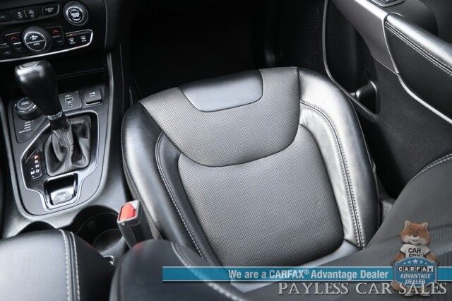 2022 Jeep Cherokee Limited / 4X4 / Auto Start / Power & Heated Leather Seats / Heated Steering Wheel / Sunroof / Adaptive Cruise Control / Lane Departure & Blind Spot Alert / Apple CarPlay & Android Auto / Back Up Camera / Power Liftgate Anchorage AK