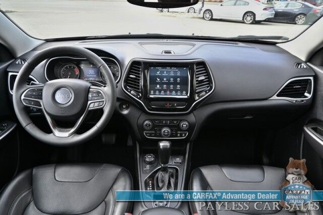 2022 Jeep Cherokee Limited / 4X4 / Auto Start / Power & Heated Leather Seats / Heated Steering Wheel / Sunroof / Adaptive Cruise Control / Lane Departure & Blind Spot Alert / Apple CarPlay & Android Auto / Back Up Camera / Power Liftgate Anchorage AK