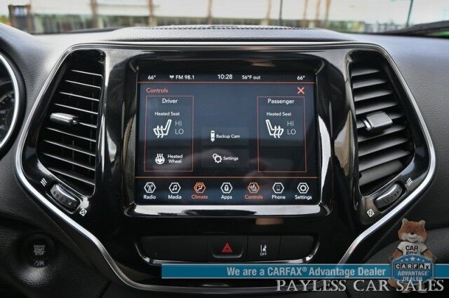 2022 Jeep Cherokee Limited / 4X4 / Auto Start / Power & Heated Leather Seats / Heated Steering Wheel / Sunroof / Adaptive Cruise Control / Lane Departure & Blind Spot Alert / Apple CarPlay & Android Auto / Back Up Camera / Power Liftgate Anchorage AK