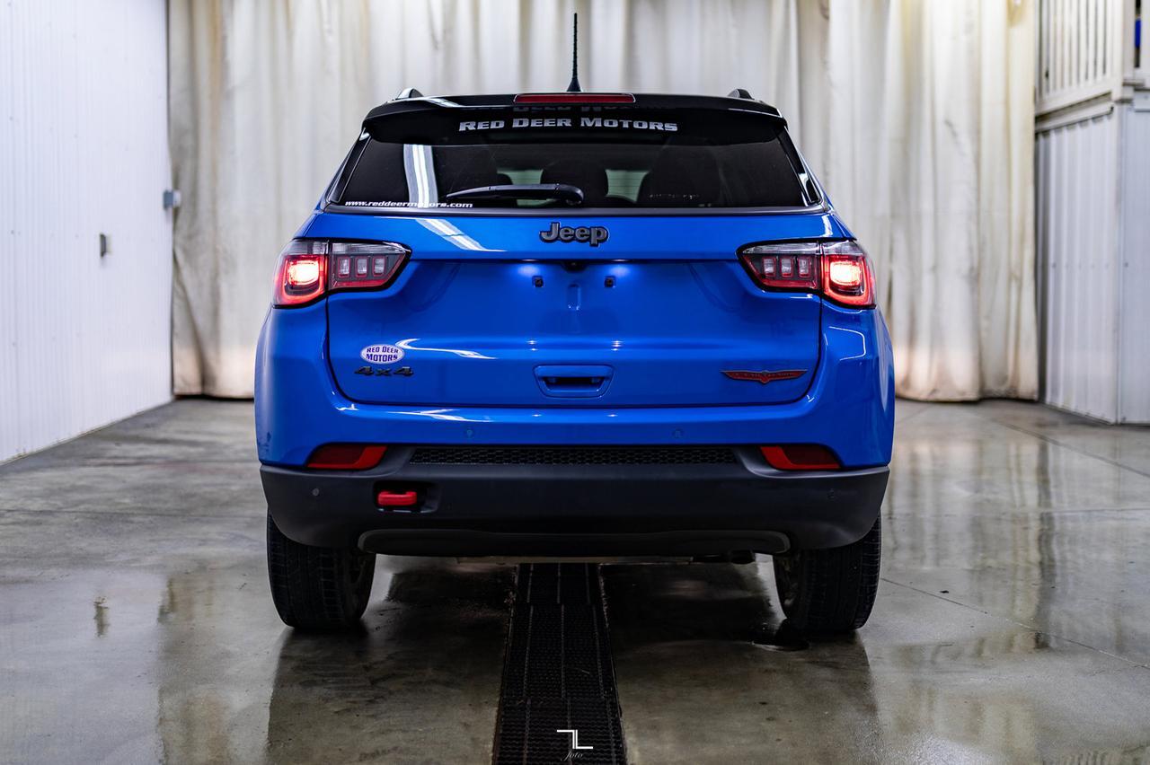 2022 Jeep Compass 4x4 Trailhawk Leather Roof Nav Red Deer AB