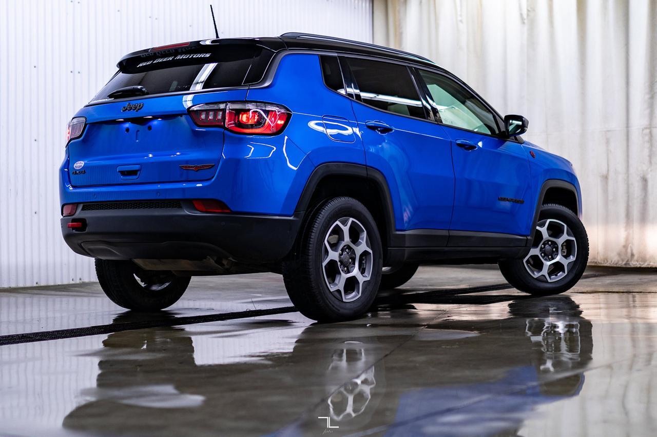 2022 Jeep Compass 4x4 Trailhawk Leather Roof Nav Red Deer AB