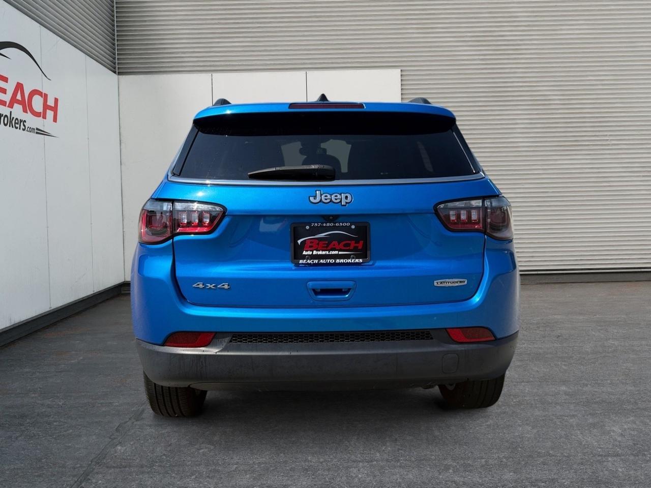 2022 Jeep Compass Latitude Lux, APPLE CARPLAY/ANDROID AUTO, ALPINE SPEAKERS, BACKUP CAMERA, MOONROOF, POWER/HEATED MIRRORS, BLIND SPOT ALERT, 1 OWNER, AN AFFORDALE SUV! Norfolk VA