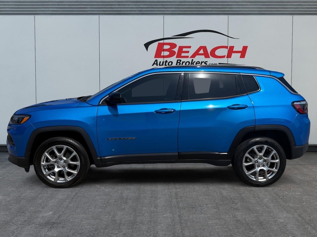 2022 Jeep Compass Latitude Lux, APPLE CARPLAY/ANDROID AUTO, ALPINE SPEAKERS, BACKUP CAMERA, MOONROOF, POWER/HEATED MIRRORS, BLIND SPOT ALERT, 1 OWNER, AN AFFORDALE SUV! Norfolk VA