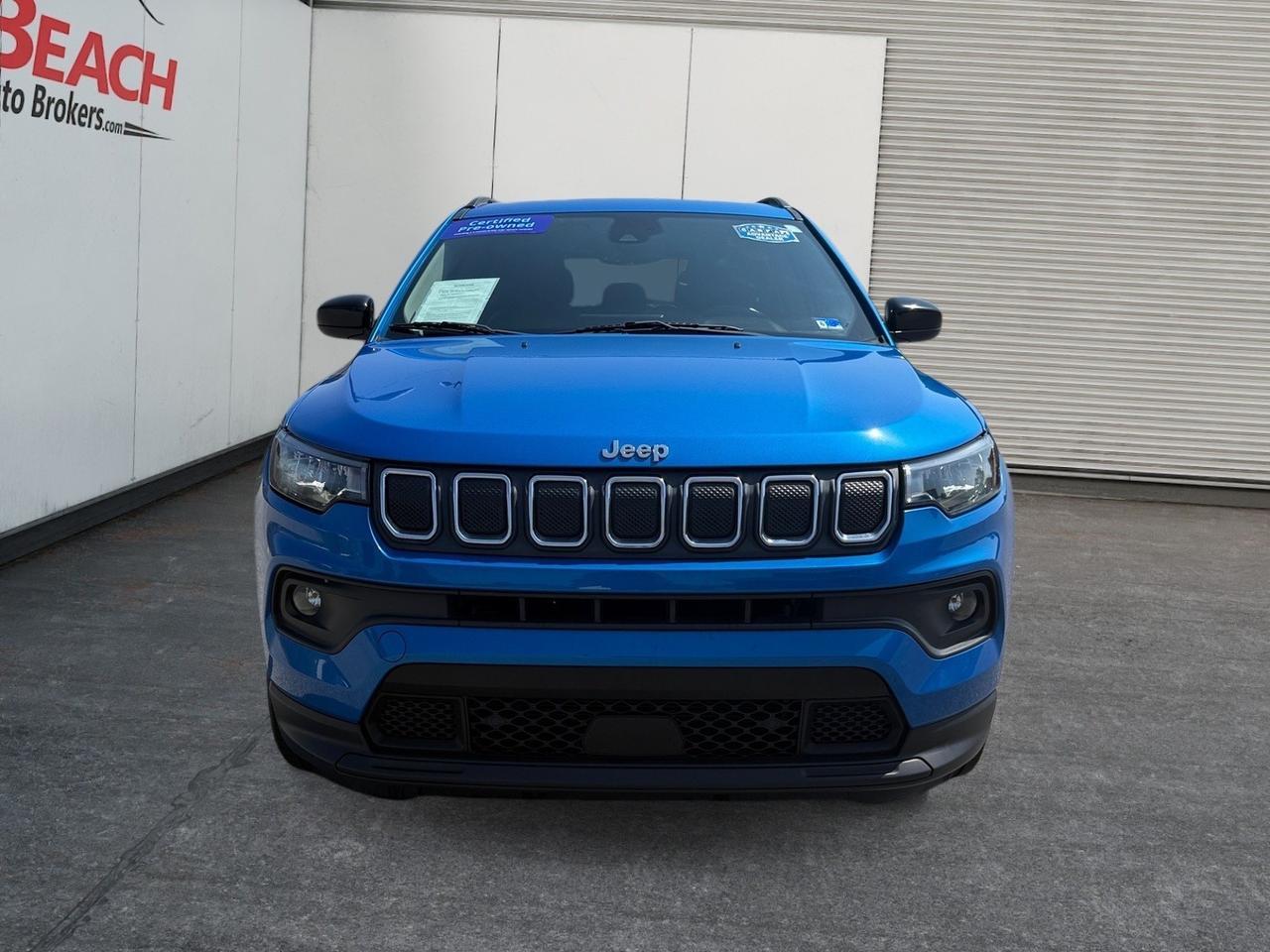 2022 Jeep Compass Latitude Lux, APPLE CARPLAY/ANDROID AUTO, ALPINE SPEAKERS, BACKUP CAMERA, MOONROOF, POWER/HEATED MIRRORS, BLIND SPOT ALERT, 1 OWNER, AN AFFORDALE SUV! Norfolk VA