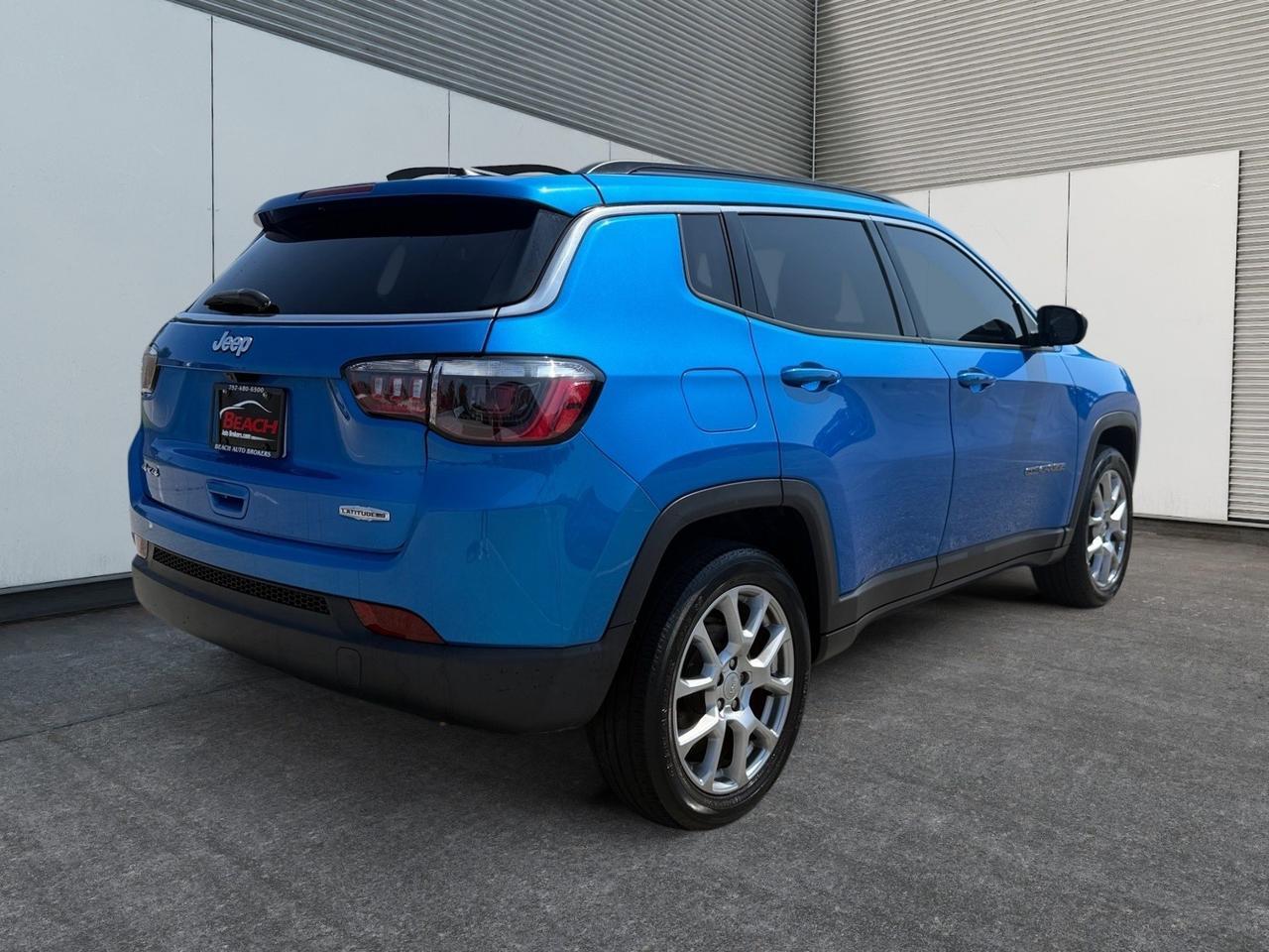 2022 Jeep Compass Latitude Lux, APPLE CARPLAY/ANDROID AUTO, ALPINE SPEAKERS, BACKUP CAMERA, MOONROOF, POWER/HEATED MIRRORS, BLIND SPOT ALERT, 1 OWNER, AN AFFORDALE SUV! Norfolk VA