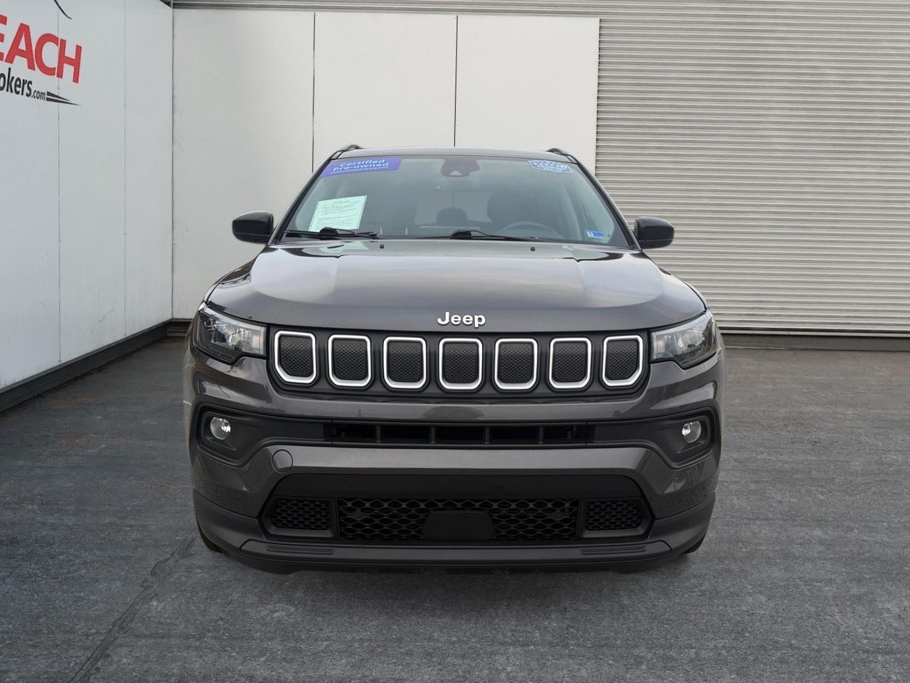 2022 Jeep Compass Latitude Lux, HEATED SEATS, HEATED STEERING WHEEL, BACKUP CAMERA, APPLE CARPLAY/ANDROID AUTO, REMOTE KEYLESS ENTRY, POWER/HEATED MIRRORS, WIFI, ONLY 1 OWNER! Norfolk VA