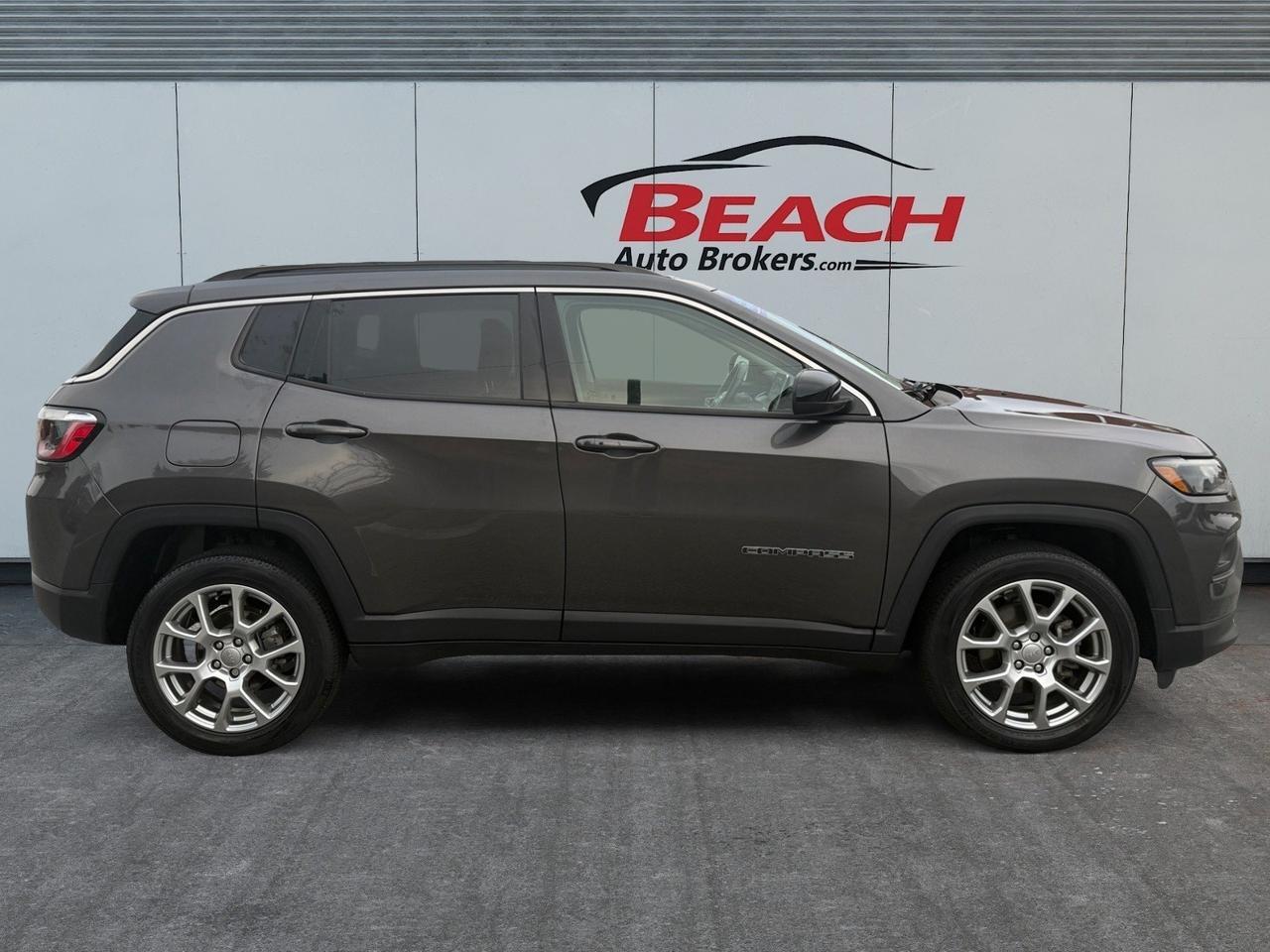 2022 Jeep Compass Latitude Lux, HEATED SEATS, HEATED STEERING WHEEL, BACKUP CAMERA, APPLE CARPLAY/ANDROID AUTO, REMOTE KEYLESS ENTRY, POWER/HEATED MIRRORS, WIFI, ONLY 1 OWNER! Norfolk VA
