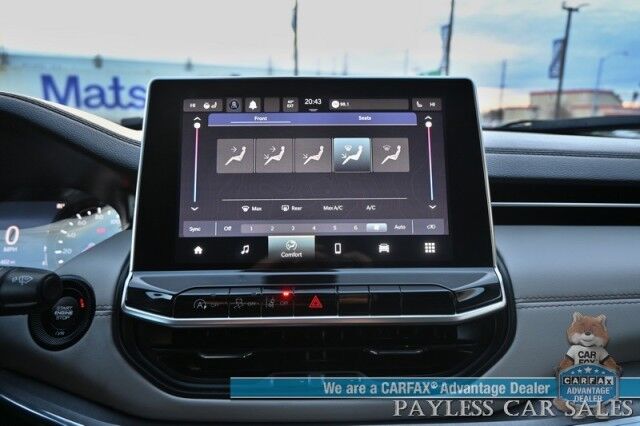 2022 Jeep Compass Limited / 4X4 / Auto Start / Power & Heated Leather Seats / Heated Steering Wheel / Sunroof / Alpine Speakers / Adaptive Cruise / Lane Depart & Blind Spot / Apple CarPlay & Android Auto / Back Up Cam / Block Heater / 1-Owner Anchorage AK