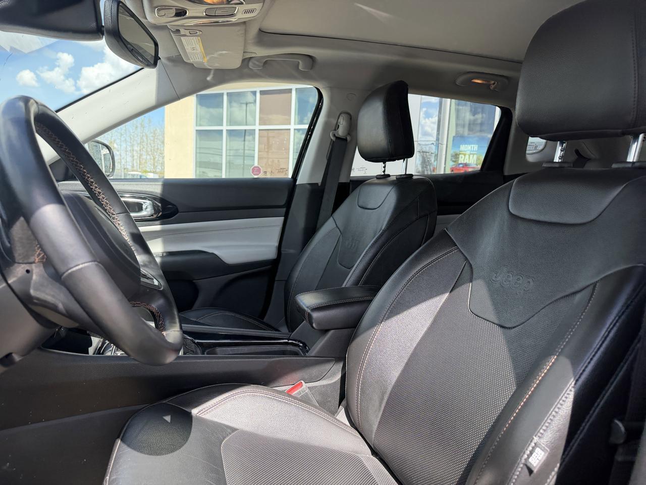 2022 Jeep Compass Limited 4x4 | Low KMs | Pano Sunroof | Alpine Audio | Heated Leather Seats | Remote Start Redwater AB