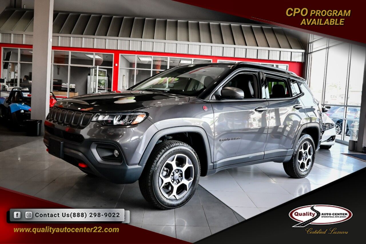 2022 Jeep Compass Trailhawk, Convenience Pkg, CarPlay, Heated Seats, Remote Start Springfield NJ