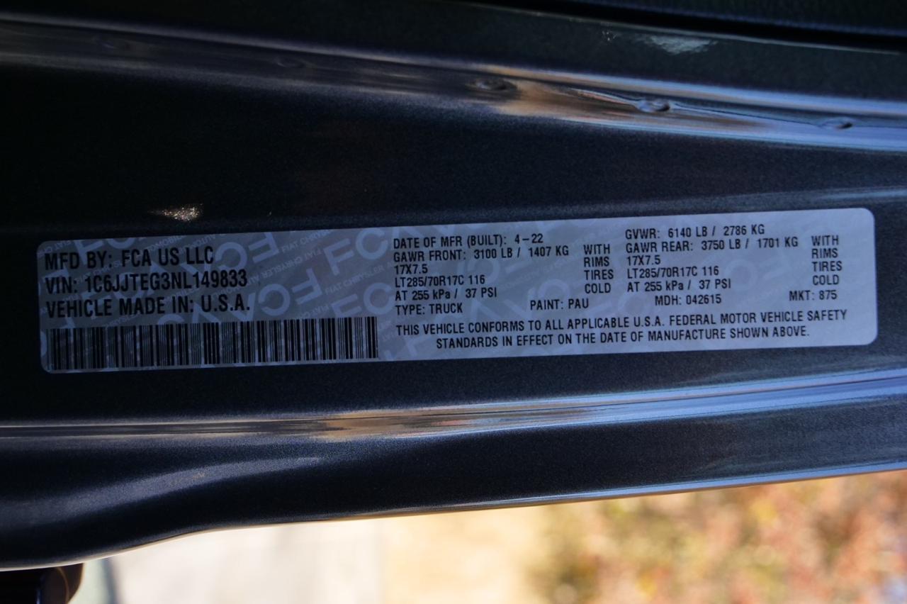 2022 Jeep Gladiator Mojave 4X4 / Wheels & Tires Upgrade / Leather Seats! Lincolnton NC