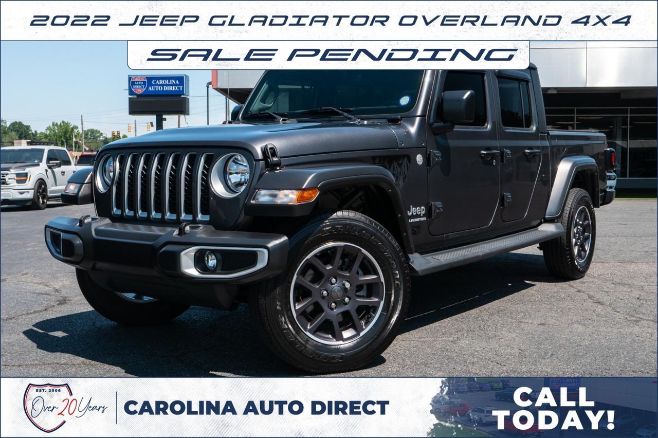 2022 Jeep Gladiator Overland 4X4 / Popular Equipment Package / Leather Seats!