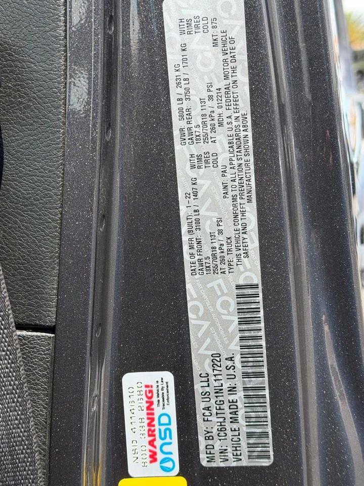 2022 Jeep Gladiator Overland Irving TX
