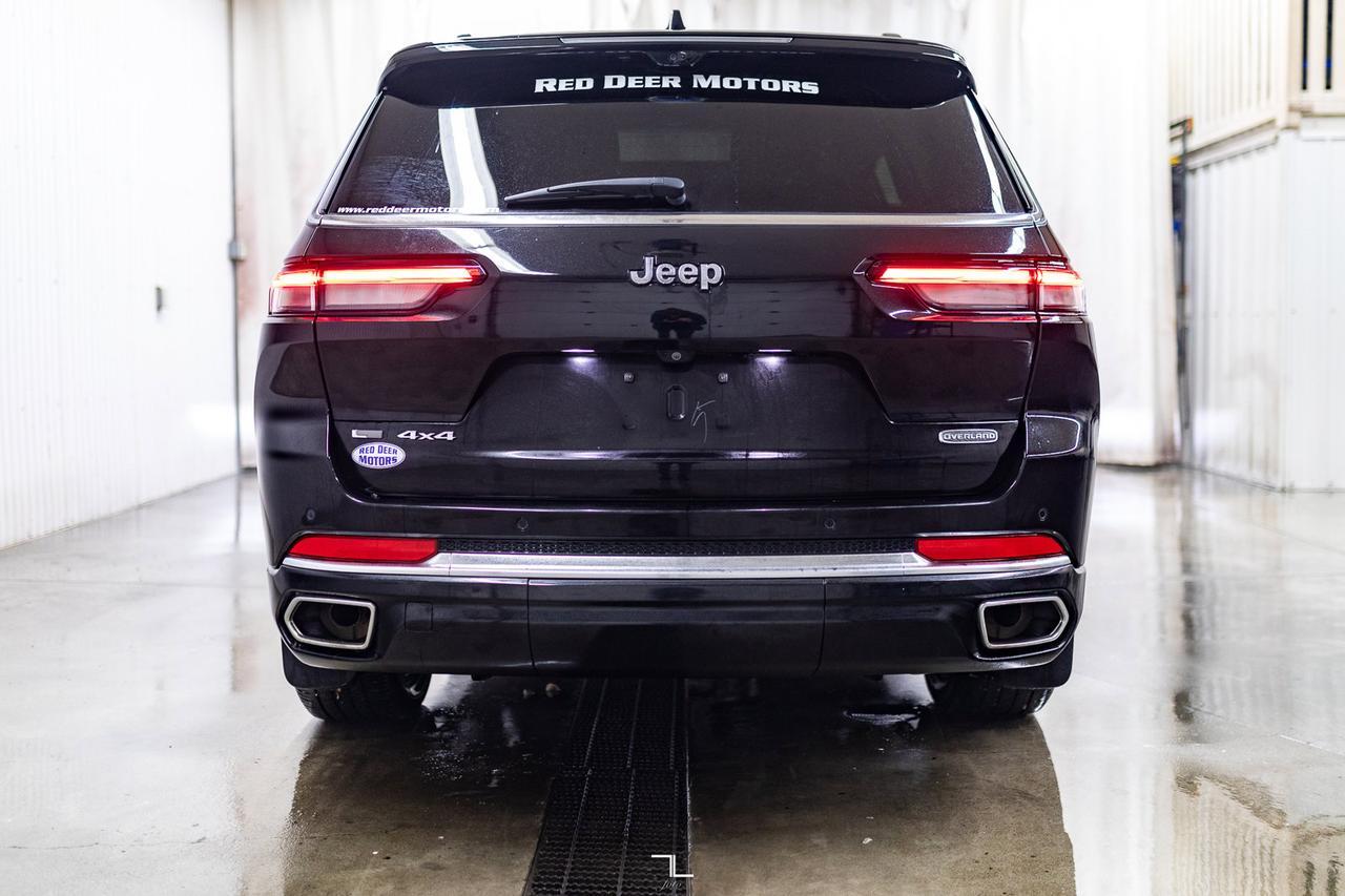 2022 Jeep Grand Cherokee L 4x4 Overland Leather Roof Nav BCam Red Deer AB