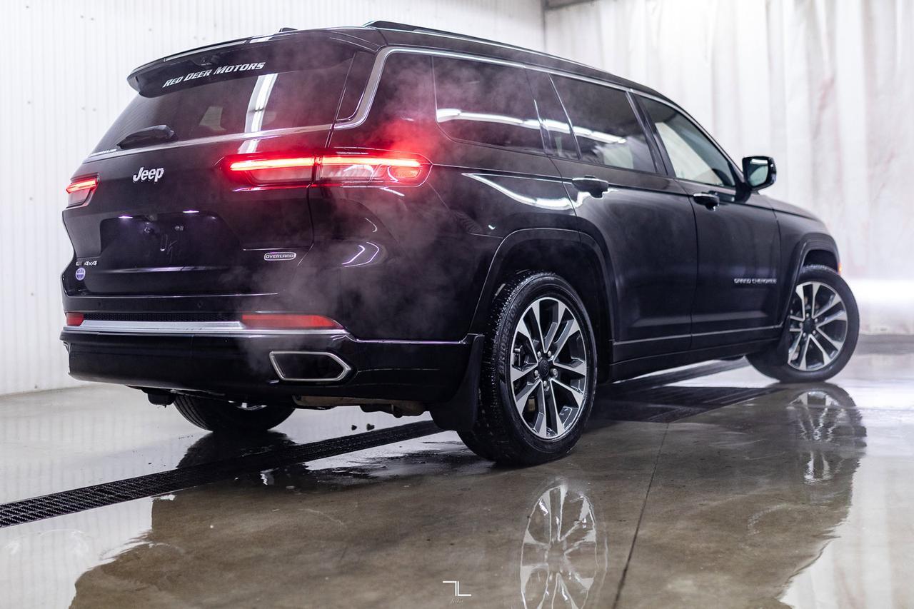 2022 Jeep Grand Cherokee L 4x4 Overland Leather Roof Nav BCam Red Deer AB