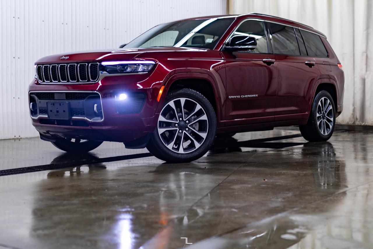 2022 Jeep Grand Cherokee L 4x4 Overland Leather Roof Nav BCam Red Deer AB