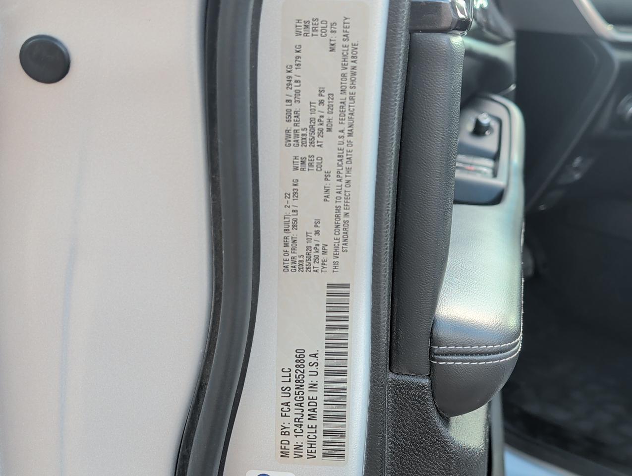 2022 Jeep Grand Cherokee L Altitude San Juan TX