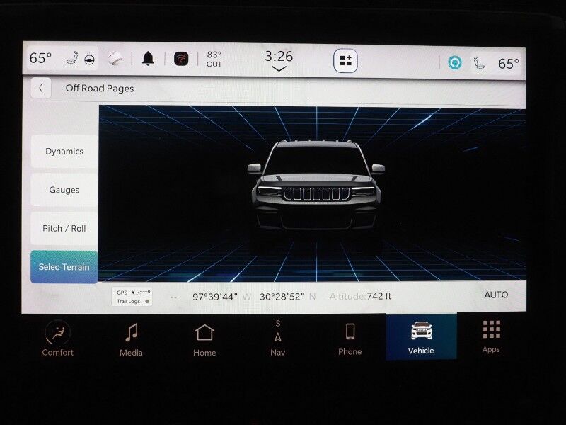 2022 Jeep Grand Cherokee L Limited 4WD *NAVIGATION, ADAPTIVE CRUISE, SAFETY ALERTS, BACKUP-CAMERA, COLOR TOUCHSCREEN, LEATHER, HEATED SEATS/STEERING, REMOTE START, ALPINE AUDIO, ANDROID & APPLE Round Rock TX