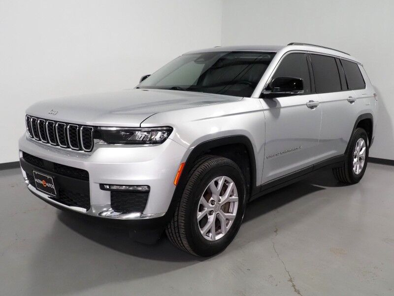 2022 Jeep Grand Cherokee L Limited 4WD *NAVIGATION, ADAPTIVE CRUISE, SAFETY ALERTS, BACKUP-CAMERA, LEATHER, HEATED SEATS/STEERING, 2ND ROW CAPTAINS, REMOTE START, ALPINE AUDIO, ANDROID & APPLE Round Rock TX