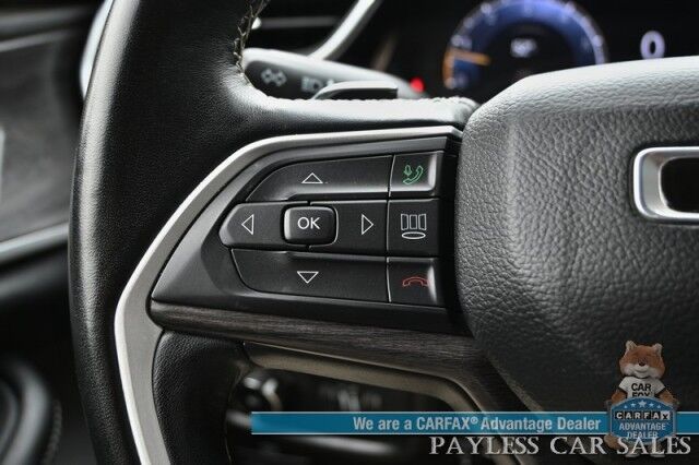 2022 Jeep Grand Cherokee L Limited / 4X4 / AutoStart / Front & Rear Heated Leather Seats / Heated Steering Wheel / Panoramic Sunroof / NAV / Alpine Speakers / Lane Departure & Blind Spot / 3rd Row / Rear Captains Chairs / Tow Pkg / 1-Owner Anchorage AK