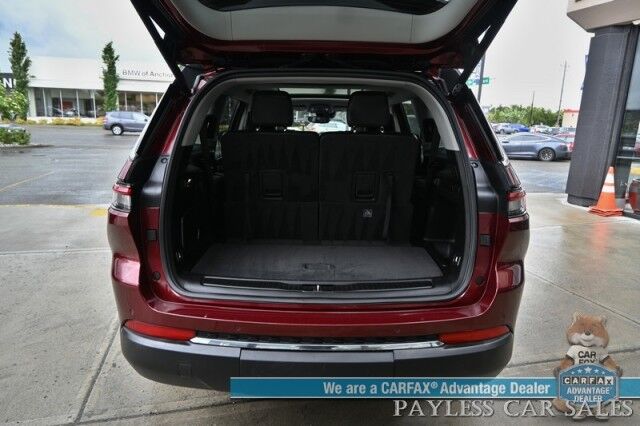 2022 Jeep Grand Cherokee L Limited / 4X4 / AutoStart / Front & Rear Heated Leather Seats / Heated Steering Wheel / Panoramic Sunroof / NAV / Alpine Speakers / Lane Departure & Blind Spot / 3rd Row / Rear Captains Chairs / Tow Pkg / 1-Owner Anchorage AK