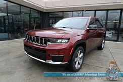 2022_Jeep_Grand Cherokee L_Limited / 4X4 / AutoStart / Front & Rear Heated Leather Seats / Heated Steering Wheel / Panoramic Sunroof / NAV / Alpine Speakers / Lane Departure & Blind Spot / 3rd Row / Rear Captains Chairs / Tow Pkg / 1-Owner_ Anchorage AK