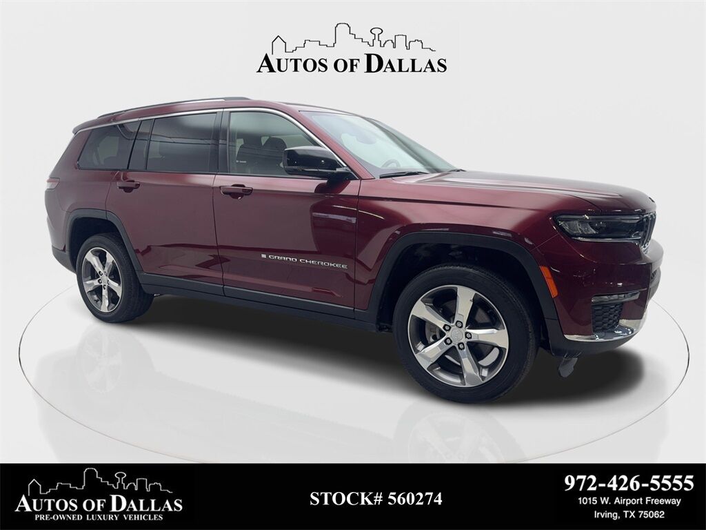 2022 Jeep Grand Cherokee L Limited NAV,CAM,PANO,HTD STS,BLIND SPOT,3RD ROW Irving TX